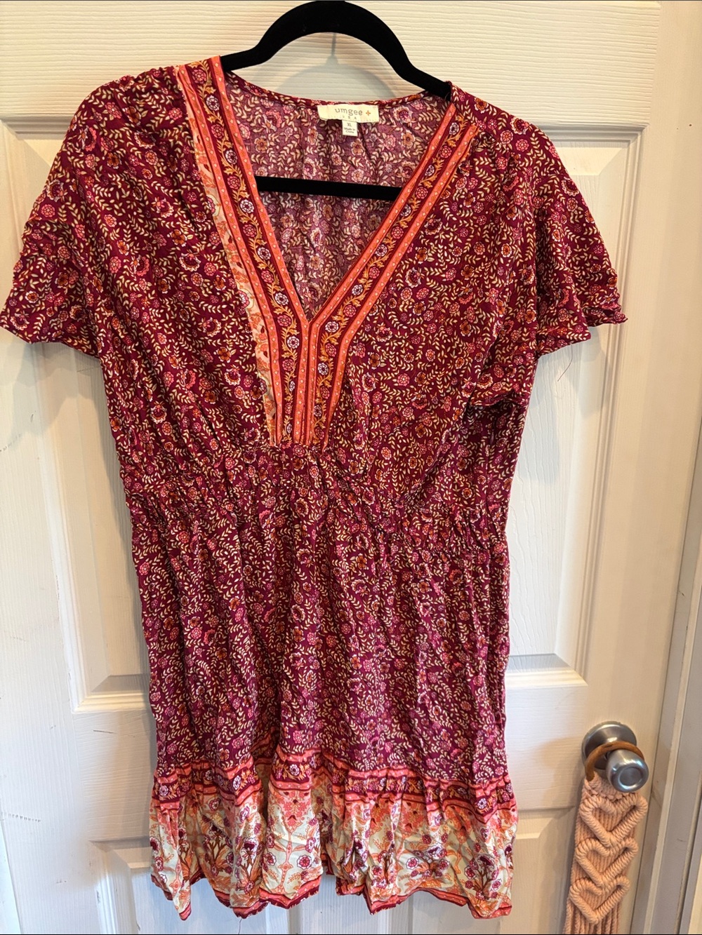 Umgee Midi Floral Dress
